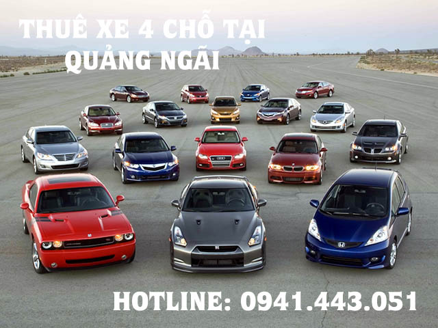 THUÊ XE 4 CHỖ QUẢNG NGÃI