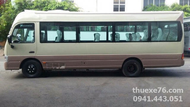 Thuê xe 29 chỗ Huyndai Couty du lịch tại Quảng Ngãi