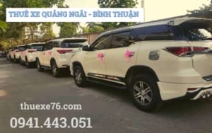 Thuê xe Quảng Ngãi đi Bình Thuận