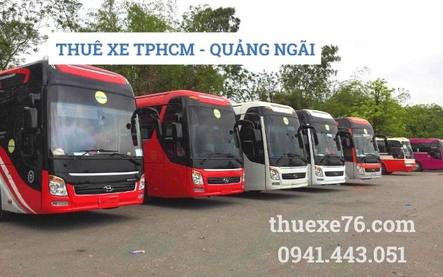 Thuê xe TPHCM - Quảng Ngãi tết âm lịch