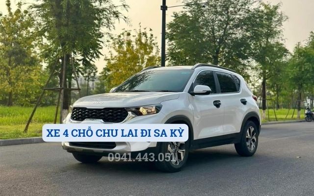 XE 4 CHỖ CHU LAI ĐI SA KỲ