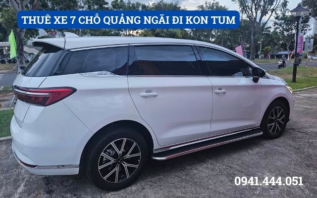 THUÊ XE 7 CHỖ QUẢNG NGÃI ĐI KON TUM