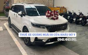THUÊ XE QUẢNG NGÃI ĐI CỬA KHẨU BỜ Y
