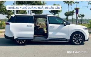 THUÊ XE 7 CHỖ QUẢNG NGÃI ĐI ĐẮK LẮK