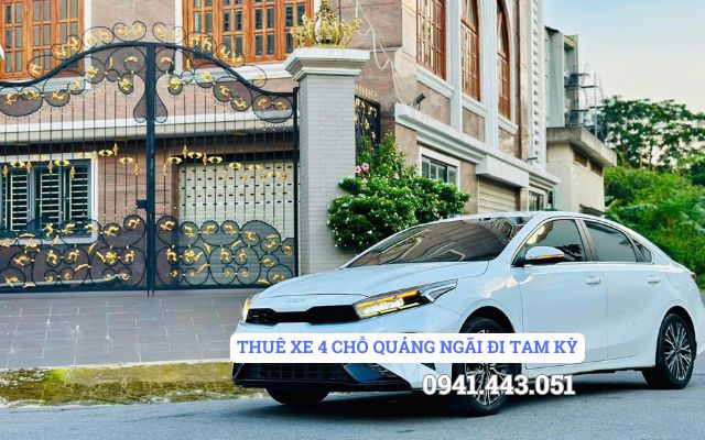 THUÊ XE 4 CHỖ QUẢNG NGÃI ĐI TAM KỲ