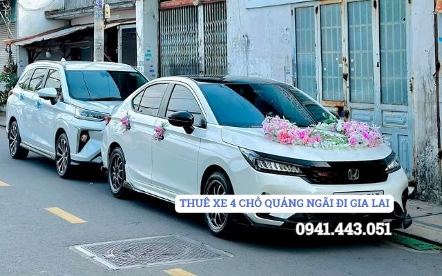 THUÊ XE 4 CHỖ QUẢNG NGÃI ĐI GIA LAI