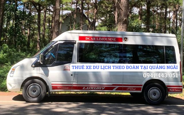 THUÊ XE DU LỊCH THEO ĐOÀN TẠI QUẢNG NGÃI